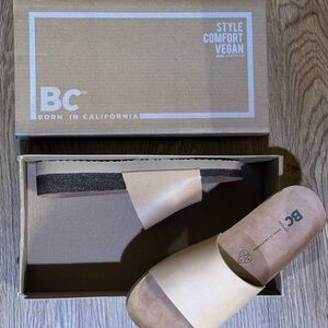 NIB BC Born in California Footwear (Camel) Size 6